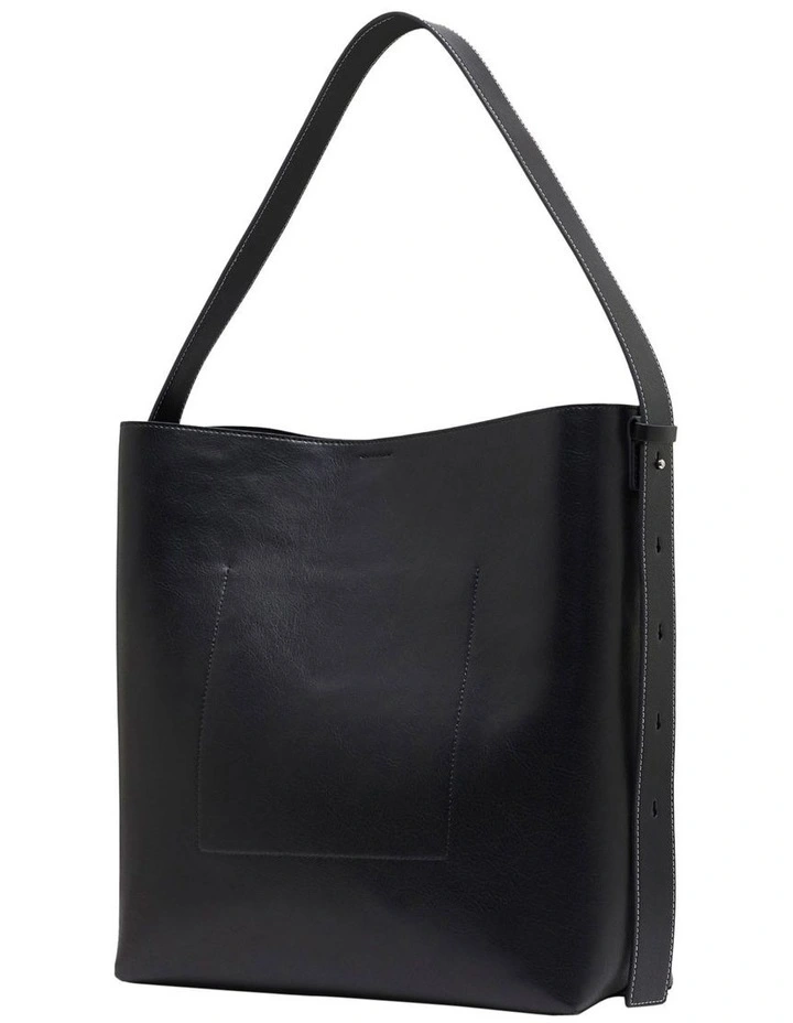 Veda Hobo Bag Large in Black
