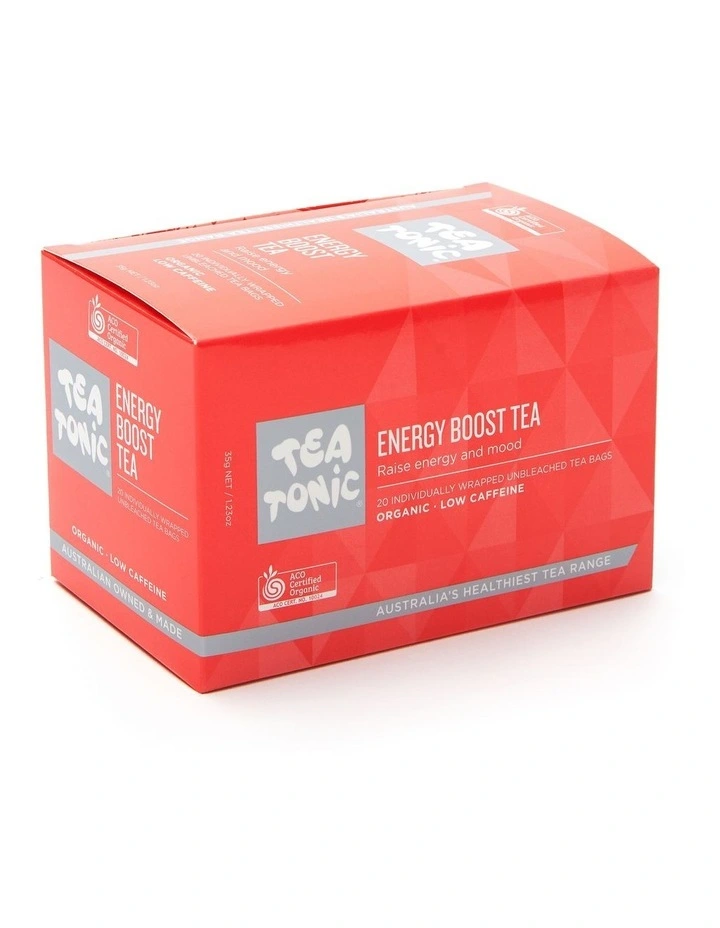 Energy Boost Tea Box 20 Teabags in Multi