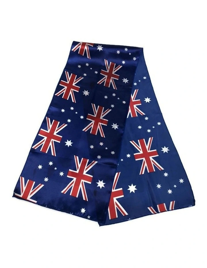 Australian National Flag Scarf Party Souvenir in Blue