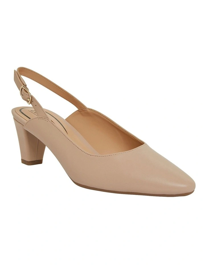 Agatha Blush Glove Heeled Shoes