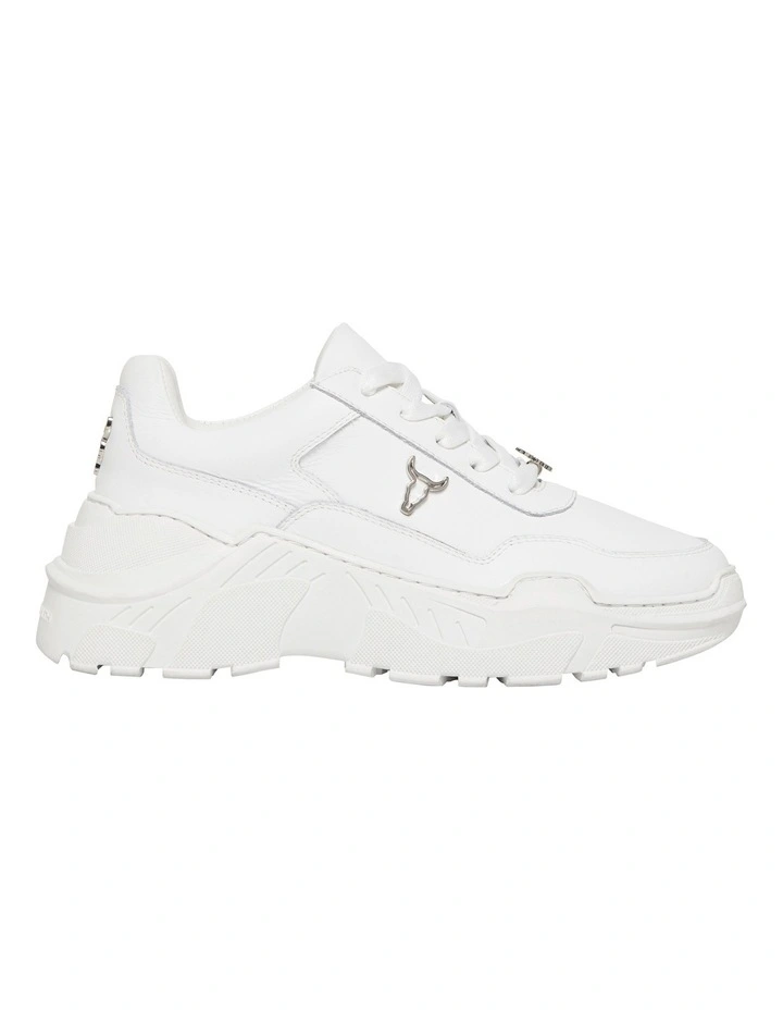 Carte White Leather Chunky Sneaker