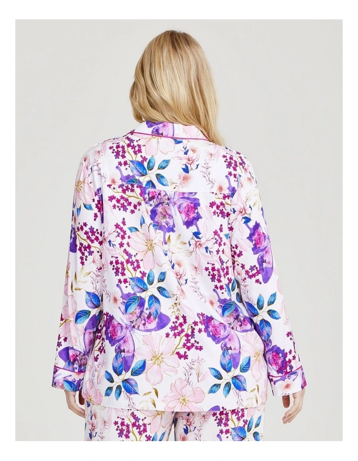 Ecovero Butterfly Pyjama Shirt in Print