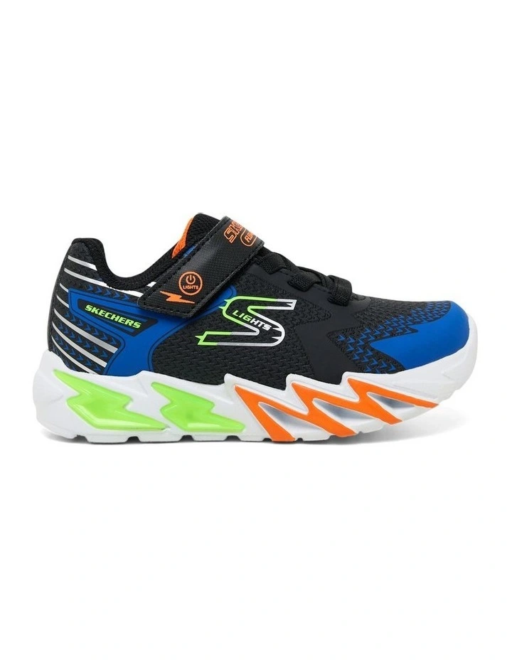 Flex-Glow Bolt Sneakers in Black