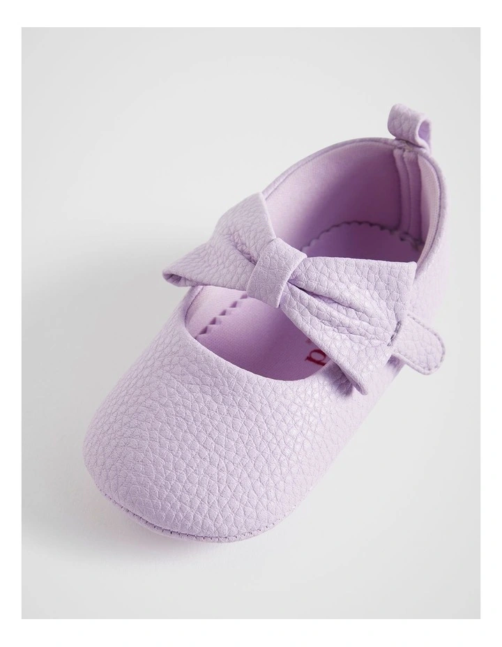 Mini Bow Mary Jane in Orchid