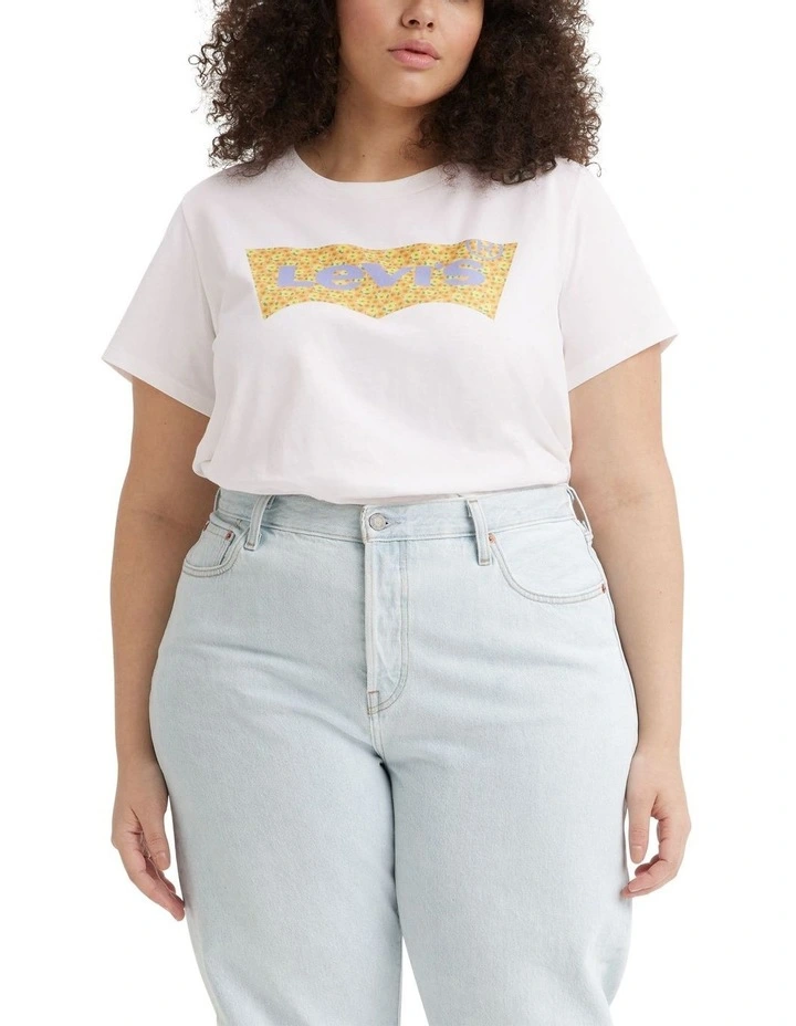 Perfect Tee (Curve) in Bright White