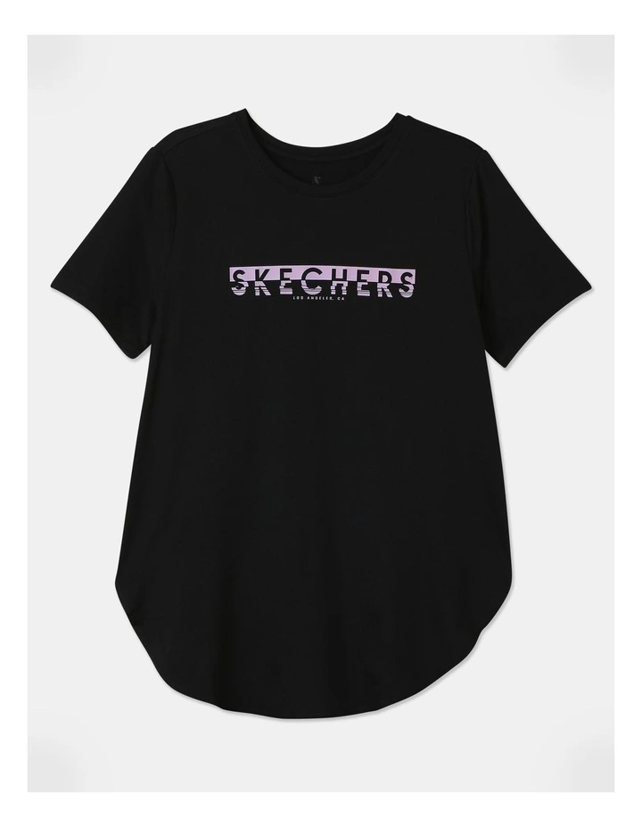 GoDri Tunic Tee in Bold Black