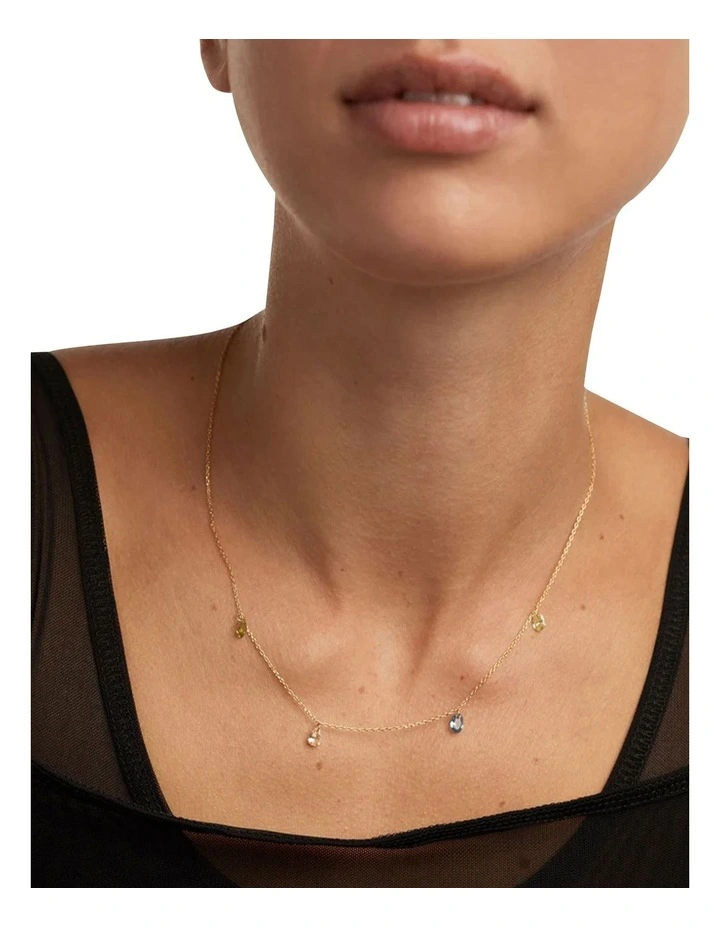 Bloom Necklace CO01-866-U in Gold