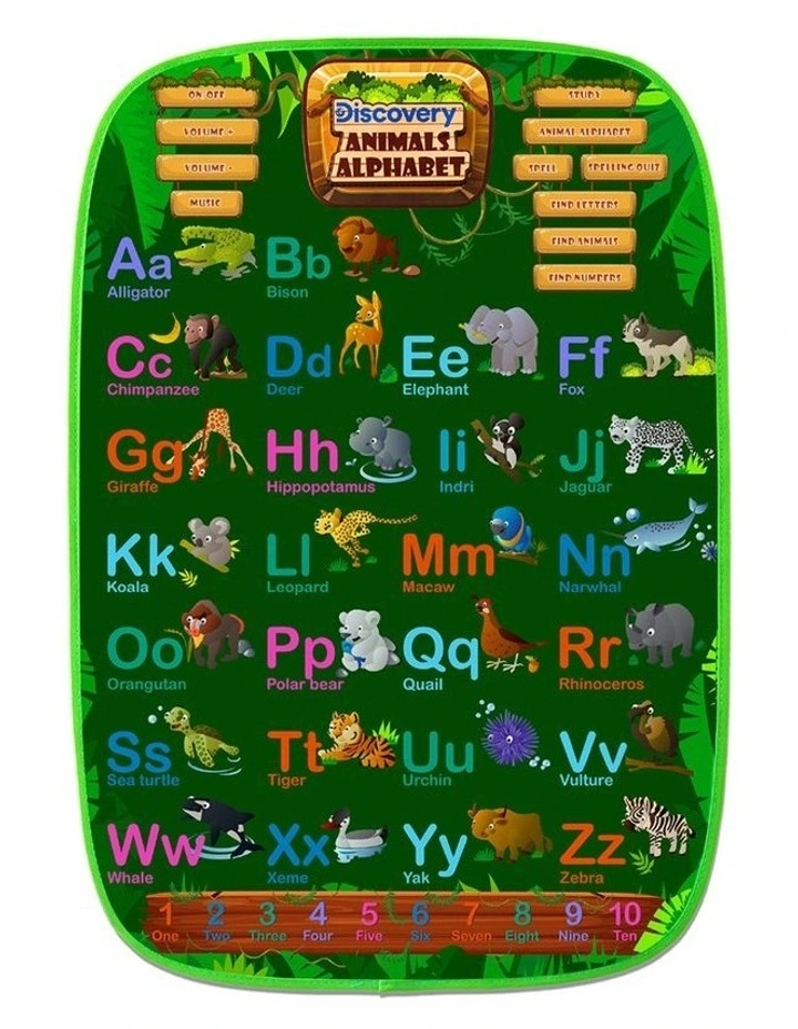 Animal Alphabet Electronic Learning Board