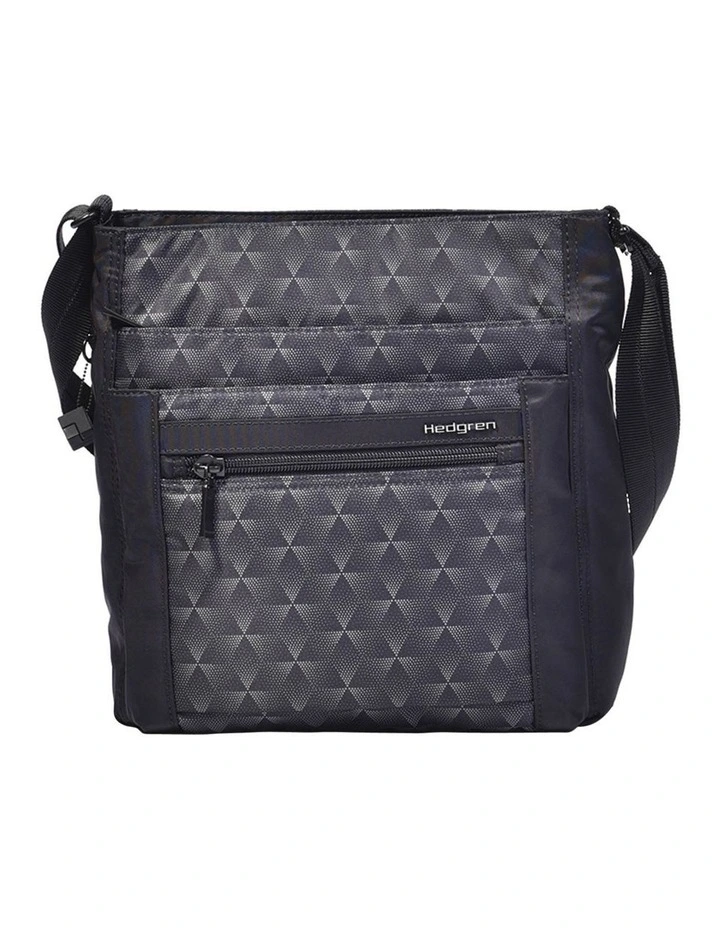 Orva Grey Zip Top Crossbody Bag IC370.609