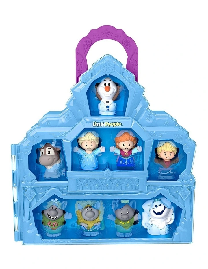 Disney Frozen Carry Along Castle Case By Little People