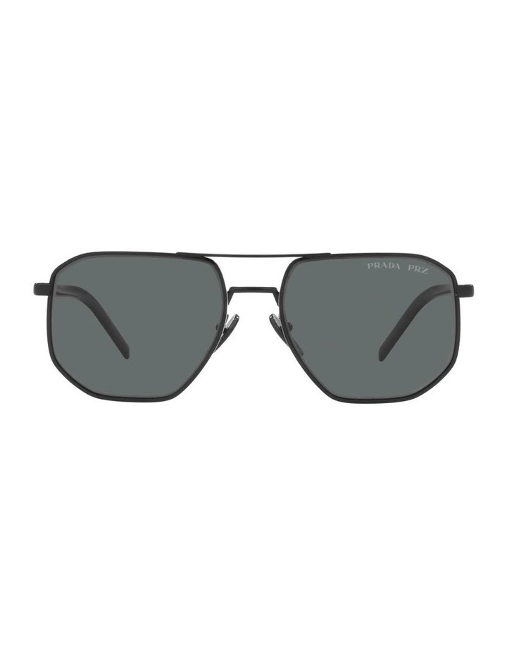 PR 59YS Black Polarised Sunglasses