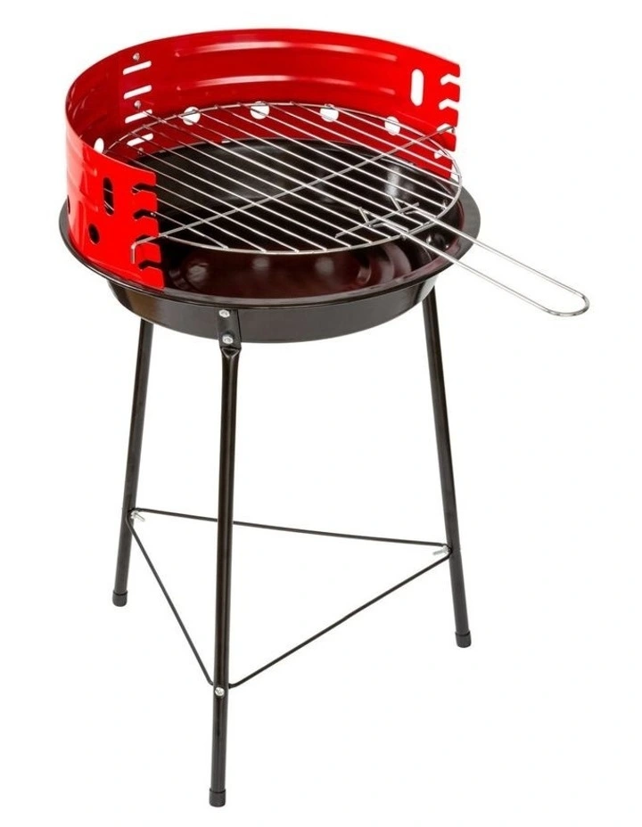 13 Portable Charcoal Grill in Red