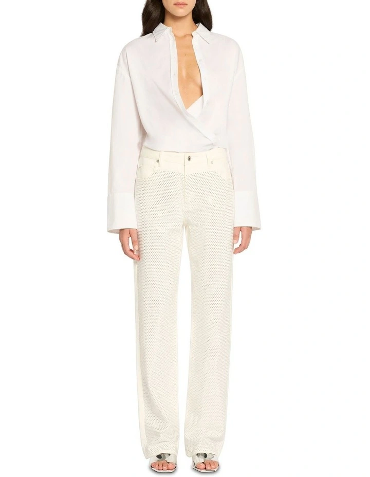 Disco Nights Jeans in White