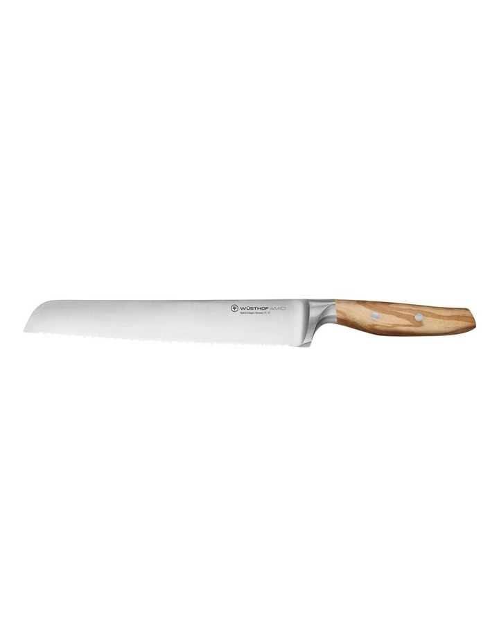 Wusthof Amici Double-Serrated Bread Knife 23cm