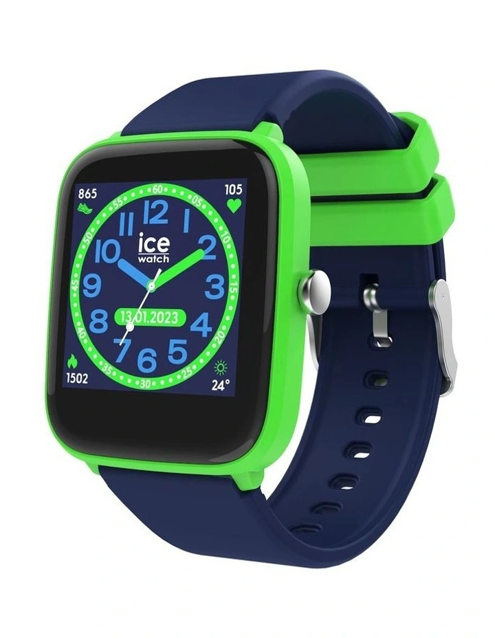 Smart Watch in Green Blue