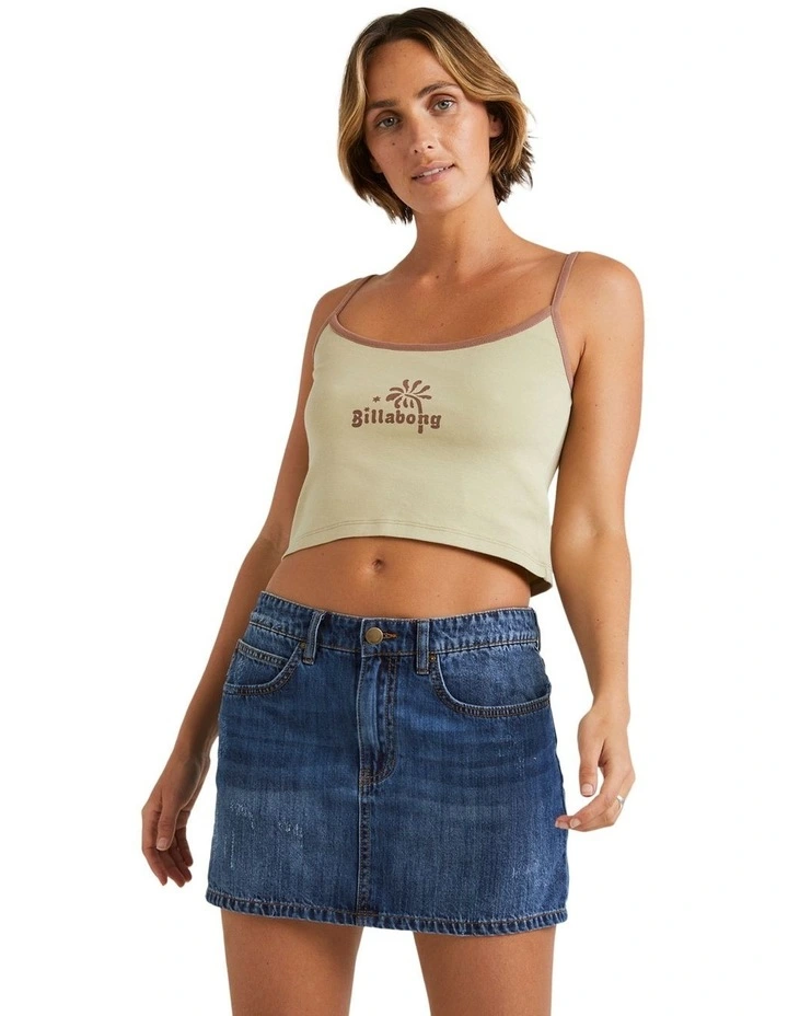 Pismo Tank Top in Avocado