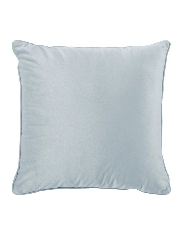 Bronte Velvet Cushion 45x45cm in Ice Blue