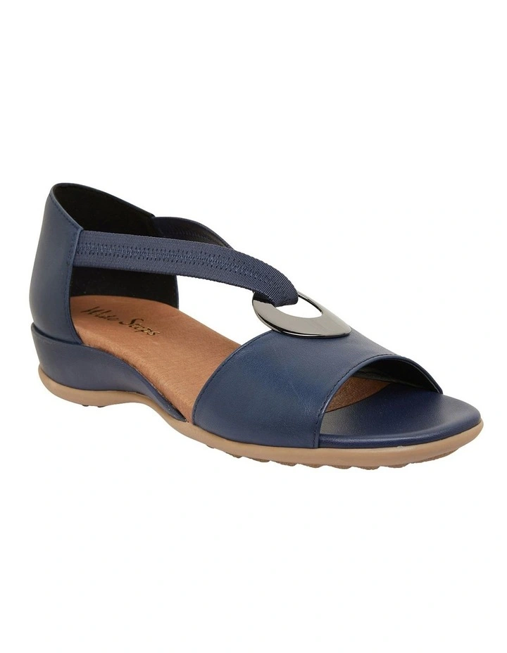 Caroline Navy Glove Sandals