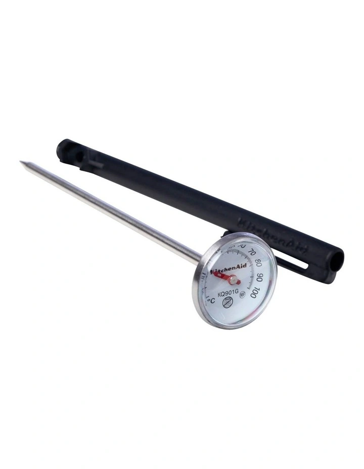 Thermometer With Sleeve in Black