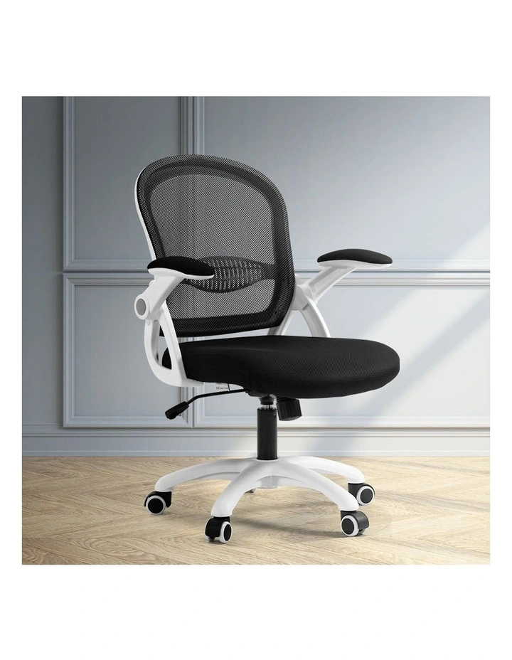 Mesh Office Chair Mid Back in Black