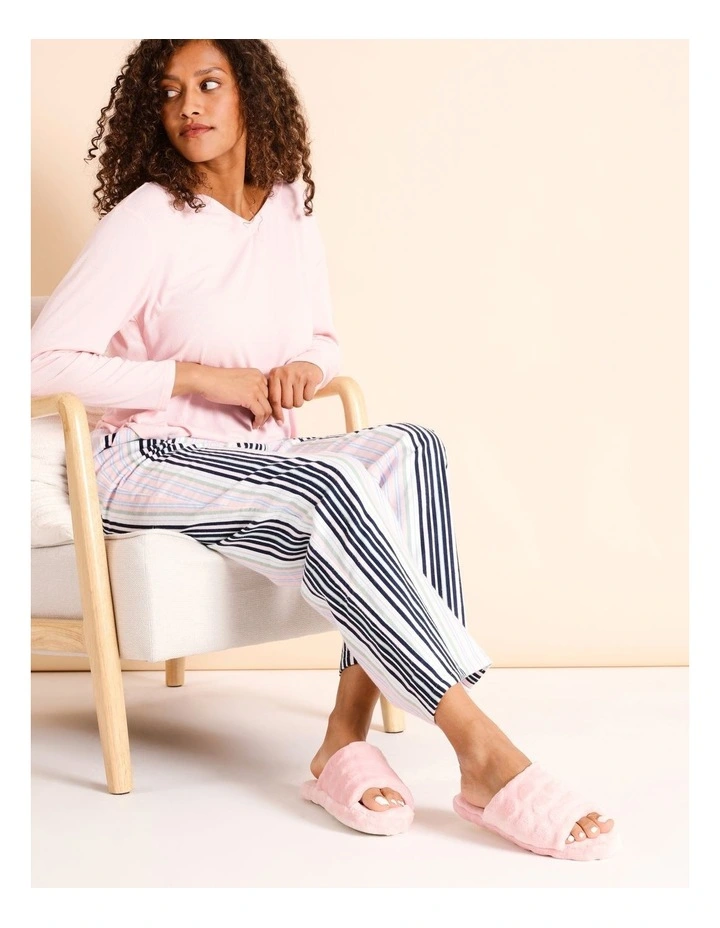 Heart Slipper in Baby Pink