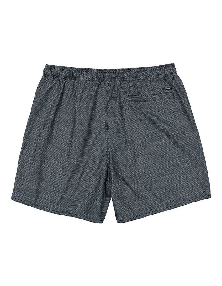 Sergio Layback Boardshorts Asphalt