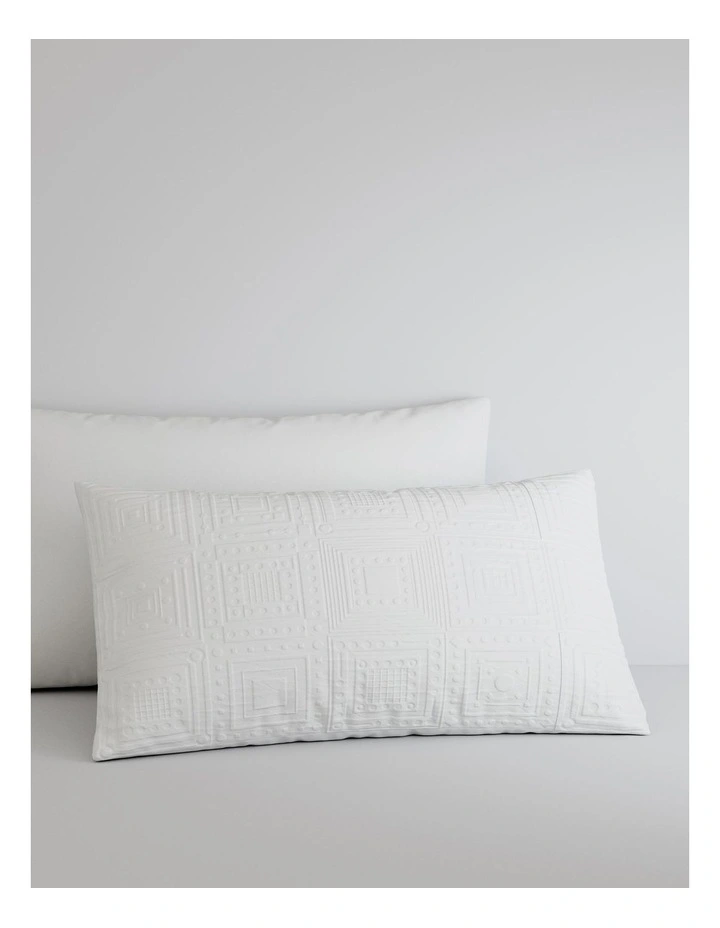 Mander Pillowcase Pair in White