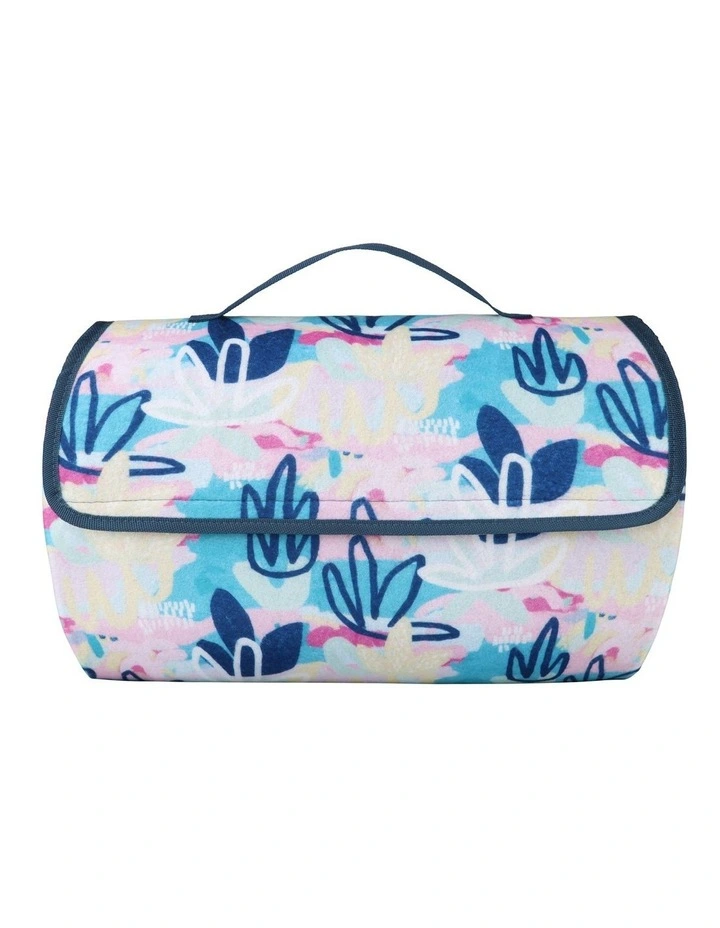 Rach Jackson Rock Garden Folding Picnic Blanket 150x200cm