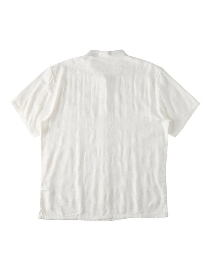 Sundays Jacquard Shirt in Off White