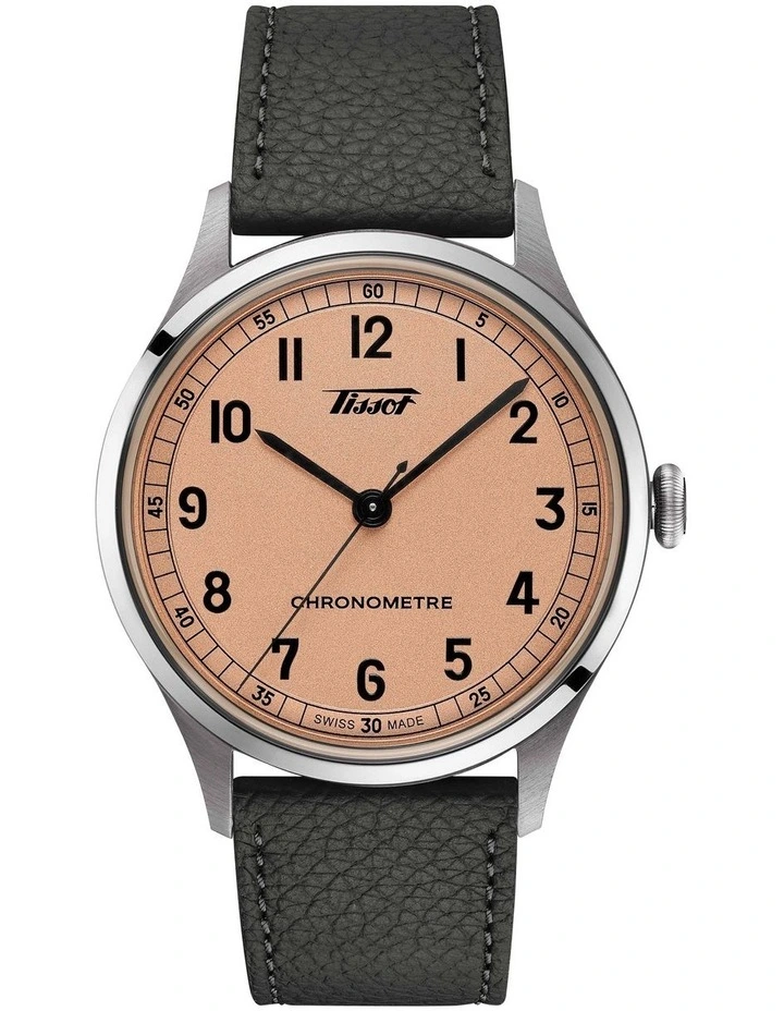 1938 Heritage T1424641633200 Watch in Pink/Grey