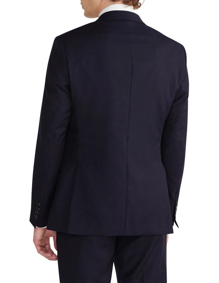 Tailored Suit Jacket in Navy