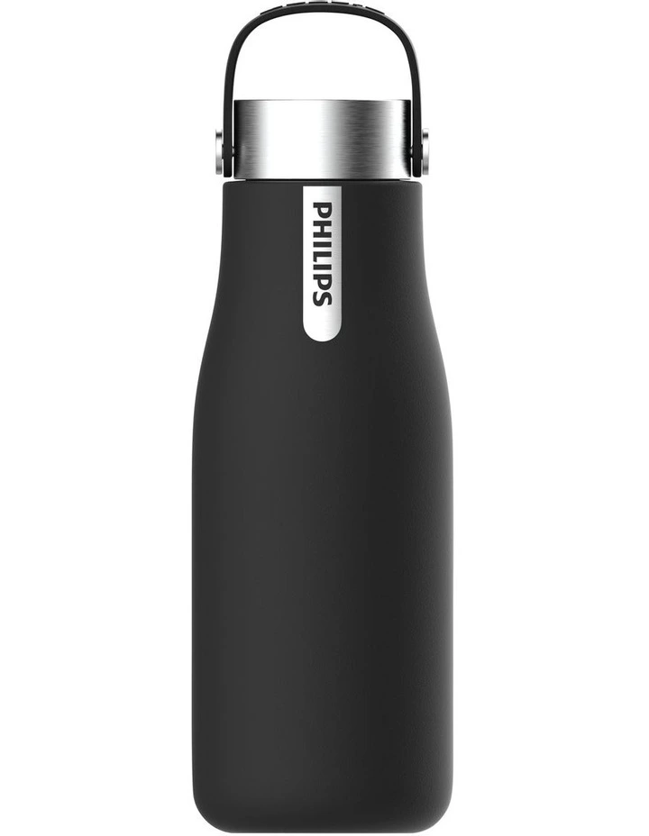 GoZero Smart UV Bottle 590ml in Black
