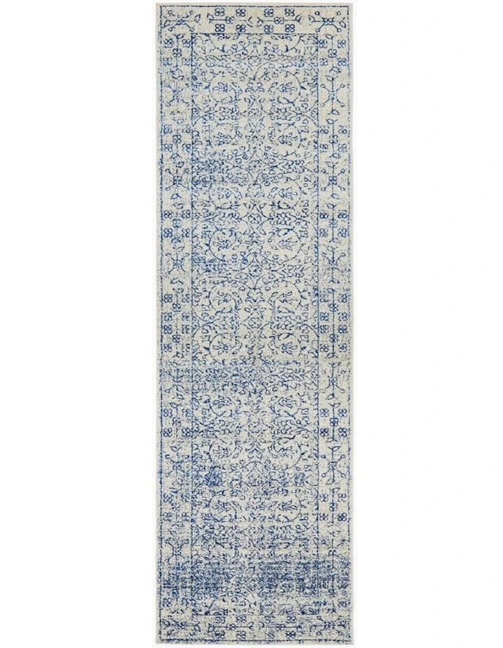Evoke Whisper Transitional Rug in White