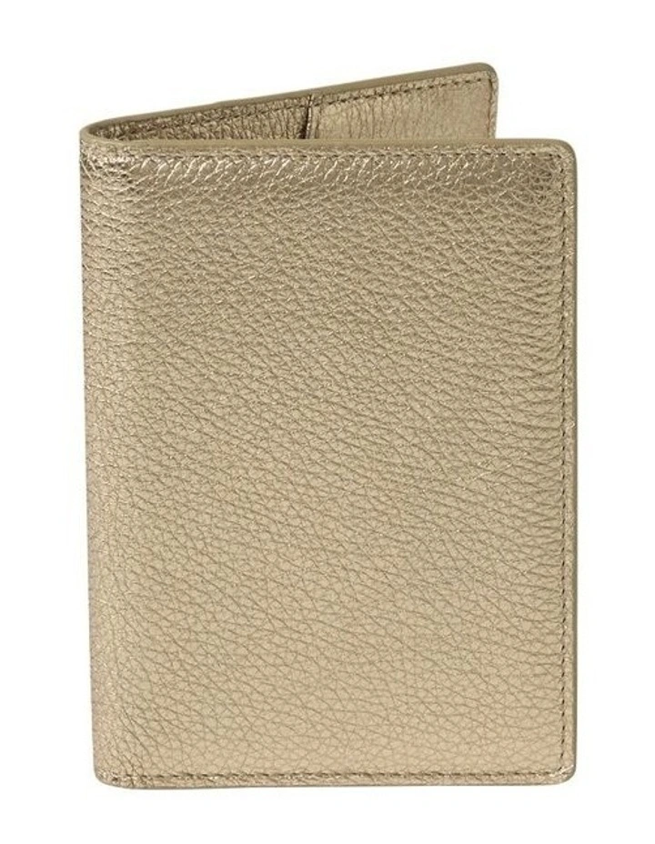 Earle Passport Holder in Gold
