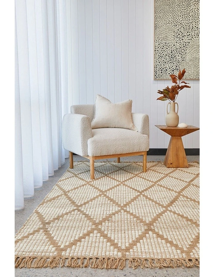 Bali Natural Rug in Beige