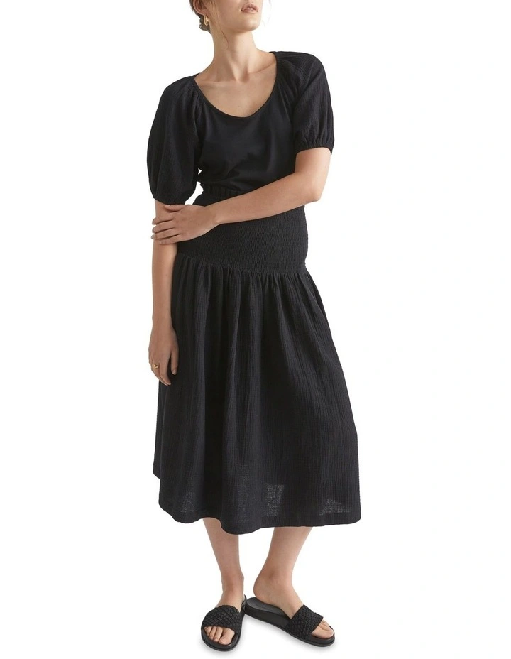 Cheesecloth Sleeve Tee