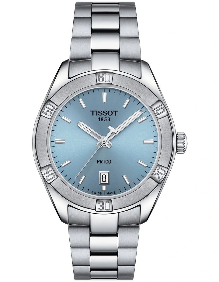 PR 100 Sport Chic T1019101135100 Watch in Light Blue