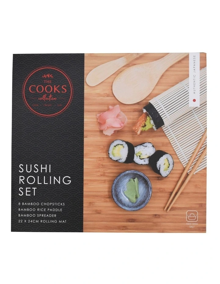 Sushi Making Kit in Wood
