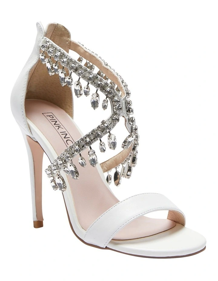 Bliss Kid Sandals In White
