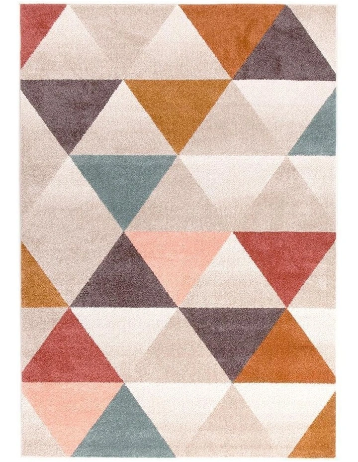 Dimensions Divinity Order Modern Rug in Blush