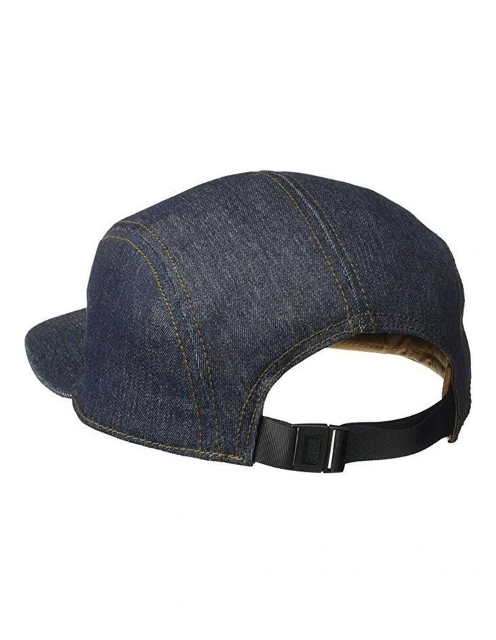 Denim Snapback Hat Jeans Baseball Trucker Cap in Navy