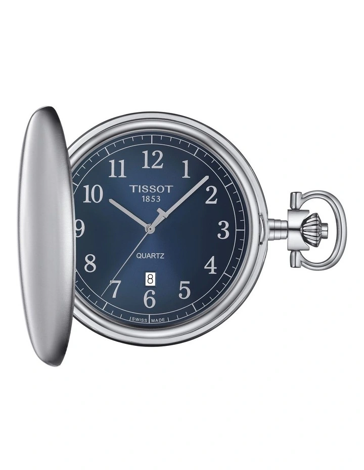 Savonnette T8624101904200 Pocket Watch in Blue