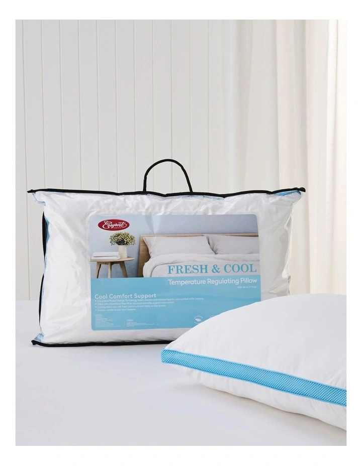 Fresh & Cool Pillow in White