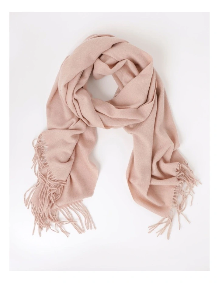 Pashminetta Winter Scarf in Blush