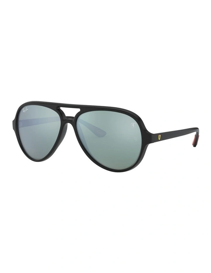 RB4125M Scuderia Ferrari Black Sunglasses