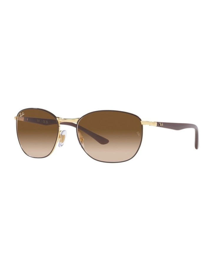 0RB3702 Sunglasses in Brown On Arista
