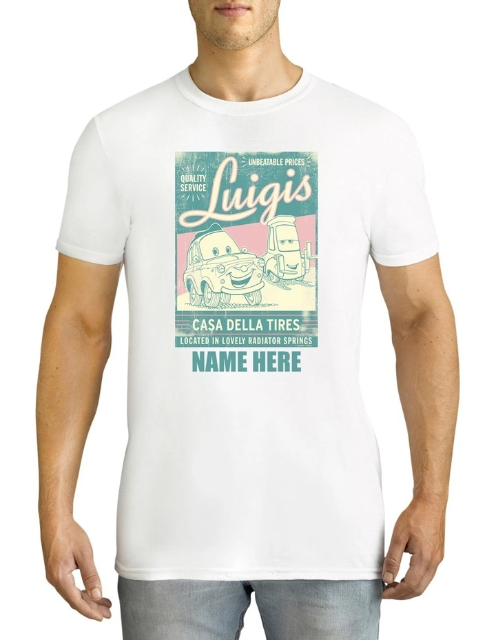 Disney Men's Cars Luigi's Tee