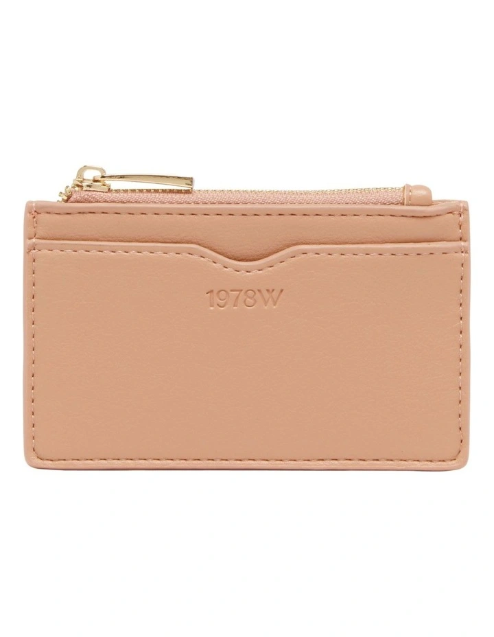 Card Wallet in Beige