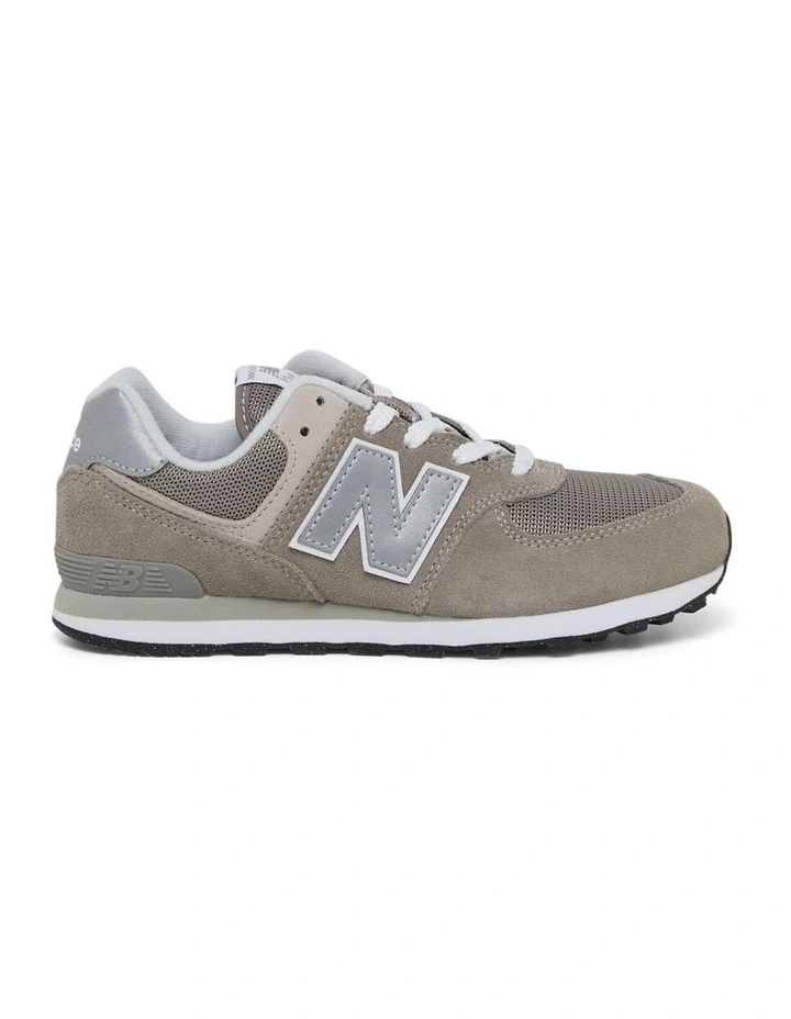574 V1 Laces Grade School Sneakers In Grey