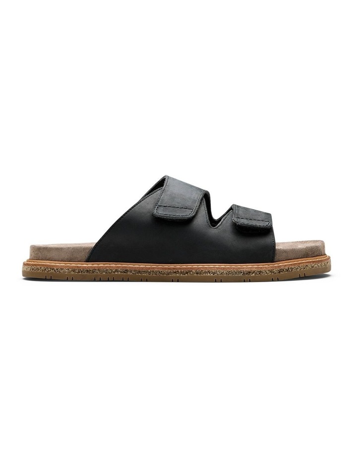 Sorrento Nubuck Sandals in Black